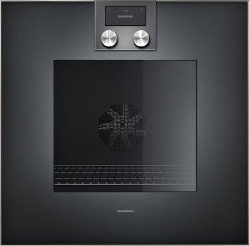 Gaggenau BO420102 - Serie 400, Backofen, Türanschlag: rechts, Anthrazit, 60 x 60 cm, 5 Jahre Garantie!